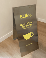 Cargar imagen en el visor de la galería, Cartel de acero inoxidable