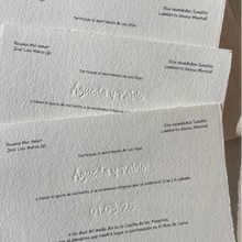 Cargar imagen en el visor de la galería, Tarjetón artesanal