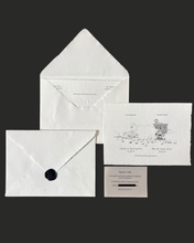 Cargar imagen en el visor de la galería, Invitaciones Artesanales Personalizadas | Impresas en Papel Hecho a Mano