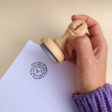 Cargar imagen en el visor de la galería, Ex-libris espiral con tu frase.