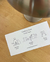 Cargar imagen en el visor de la galería, Sello de Caucho Personalizado | Para Tarjetones de Boda