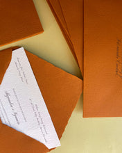Cargar imagen en el visor de la galería, Invitaciones Artesanales Personalizadas | Impresas en Papel Hecho a Mano