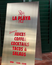 Cargar imagen en el visor de la galería, Cartel de acero inoxidable