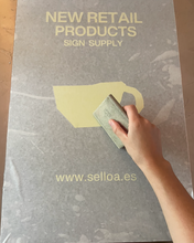 Cargar imagen en el visor de la galería, Cartel de acero inoxidable