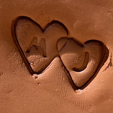 Cargar imagen en el visor de la galería, Selloa Barro prediseñado - Corazones