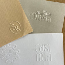 Cargar imagen en el visor de la galería, Ex-libris en seco - Modelo Librería