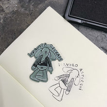 Cargar imagen en el visor de la galería, Ex-libris rectangular con tu diseño