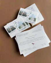 Load image into Gallery viewer, Invitaciones Artesanales Personalizadas | Impresas en Papel Hecho a Mano