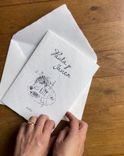 Cargar imagen en el visor de la galería, Invitaciones Artesanales Personalizadas | Impresas en Papel Hecho a Mano