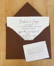 Cargar imagen en el visor de la galería, Sello de Caucho Personalizado | Para Tarjetones de Boda