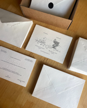 Cargar imagen en el visor de la galería, Invitaciones Artesanales Personalizadas | Impresas en Papel Hecho a Mano