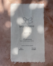 Cargar imagen en el visor de la galería, Sello para Tarjetones de Boda en Tela