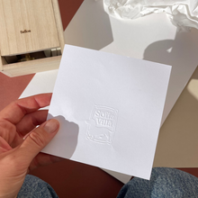 Cargar imagen en el visor de la galería, Ex-libris en seco - con tu diseño