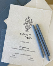 Cargar imagen en el visor de la galería, Sello de Caucho Personalizado | Para Tarjetones de Boda