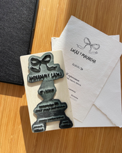 Cargar imagen en el visor de la galería, Sello para Tarjetones de Boda en Tela