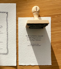 Cargar imagen en el visor de la galería, Tarjetón artesanal
