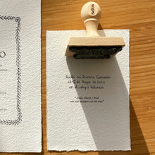Cargar imagen en el visor de la galería, Tarjetón artesanal