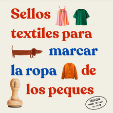 Cargar imagen en el visor de la galería, sello-textil-ropa-niños