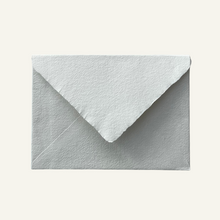 Load image into Gallery viewer, Sobre artesanal de algodón - Blanco