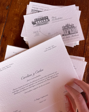 Cargar imagen en el visor de la galería, Invitaciones Artesanales Personalizadas | Impresas en Papel Hecho a Mano