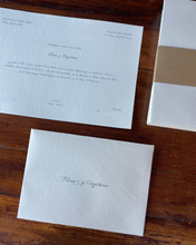 Cargar imagen en el visor de la galería, Invitaciones Artesanales Personalizadas | Impresas en Papel Hecho a Mano