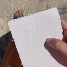 Load and play video in Gallery viewer, Personalised embossing stamp