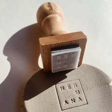 Load image into Gallery viewer, Personalised clay stamp