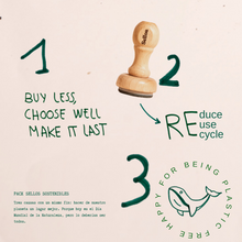 Cargar imagen en el visor de la galería, Pack sellos sostenibles