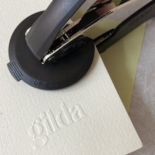 Load image into Gallery viewer, Personalised embossing stamp