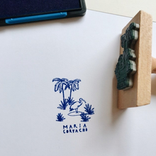 Cargar imagen en el visor de la galería, Ex-libris rectangular con tu diseño