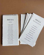 Load image into Gallery viewer, Invitaciones Artesanales Personalizadas | Impresas en Papel Hecho a Mano
