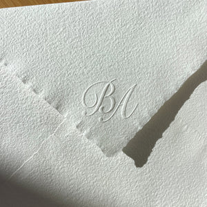 Personalised embossing stamp