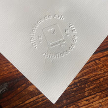 Cargar imagen en el visor de la galería, Ex-libris en seco - con tu diseño
