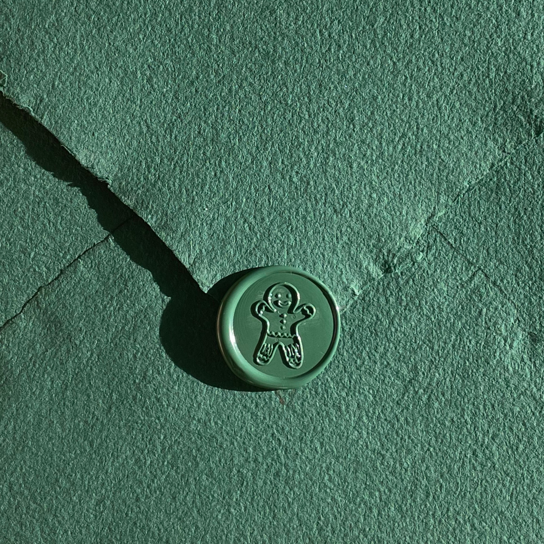 Sello de lacre galleta jengibre