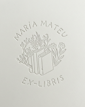 Cargar imagen en el visor de la galería, Ex-libris en seco - Modelo Librería
