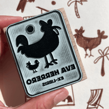 Load image into Gallery viewer, Ex-libris Gallina
