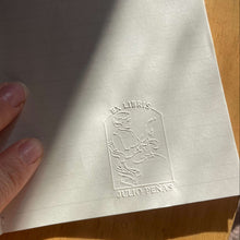 Cargar imagen en el visor de la galería, Ex-libris en seco - con tu diseño
