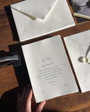Cargar imagen en el visor de la galería, Set invitaciones Mar | Papel Artesanal
