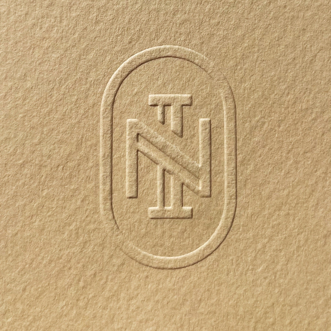 Personalised embossing stamp