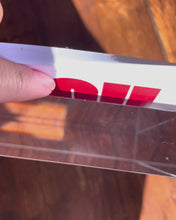 Cargar y reproducir el video en el visor de la galería, sandwich metacrilato
