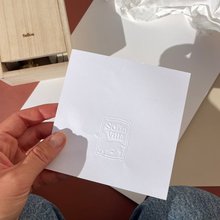 Load image into Gallery viewer, Personalized embossing stamp
