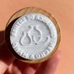 Personalised clay stamp