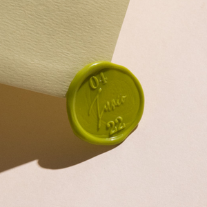 Date wax seal stamp